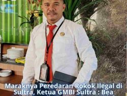Maraknya Peredaran Rokok Ilegal di Sultra, Ketua GMBI Sultra : Bea Cukai Bagaikan Singa yang Tidak Memiliki Cakar dan Taring