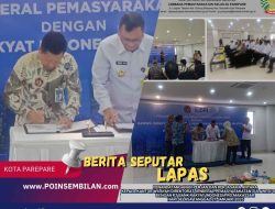 Direktorat Jenderal Pemasyarakatan Sulsel Teken PKS Dengan PT Bank Rakyat Indonesia Makassar