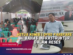 Ketua Komisi I DPRD Parepare Bahas Infrastruktur dalam Reses