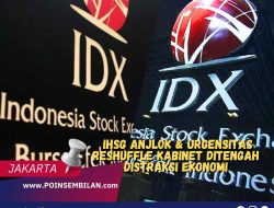 IHSG Anjlok & Urgensitas Reshuffle Kabinet ditengah Distraksi Ekonomi
