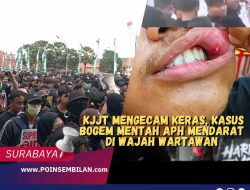 KJJT Mengecam Keras, Kasus Bogem Mentah APH Mendarat di wajah Wartawan