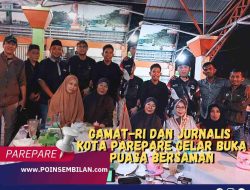 Jalin Kebersamaan, Gamat RI dan Jurnalis Kota Parepare Gelar Buka Puasa Bersama