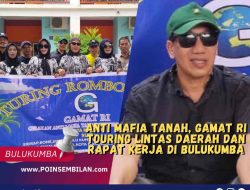 Anti Mafia Tanah, Gamat RI Touring Lintas Daerah dan Rapat Kerja di Bulukumba