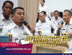 Pertemuan dengan ITH, Wali Kota Parepare Tasming Hamid Fokus Bahas Digitalisasi Layanan OPD
