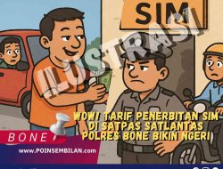 WOW! Tarif Penerbitan SIM di Satpas Satlantas Polres Bone Bikin Ngeri