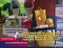 Keren Dibalik Tembok Penjara Narapidana Hasilkan Produk Unggulan