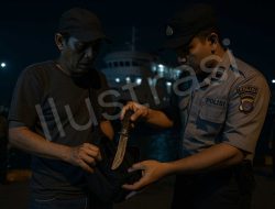 Resmob Amankan Seorang Pria Pemilik Sajam Tanpa Ijin, Kasat Reskrim Polres Parepare : Diancam Pidana 10 Tahun Penjara
