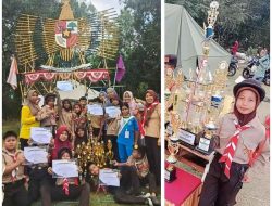 SD 136 Barru Raih Juara Umum I Putra di Perkemahan Tingkat Kabupaten Barru