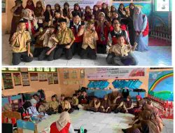 Mahasiswa KKN Unhas 115 Edukasi Siswa SD Olah Sampah Plastik Jadi Barang Dekoratif di Desa Pattallassang Bantaeng