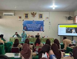 Mahasiswa Ilmu Komunikasi UIN Alauddin Edukasi Siswa SMAN 8 Gowa Hadapi Era Post-Truth