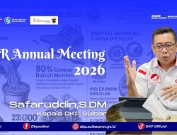 Transformasi Ekonomi Pesisir: Kepala DKP Sulbar Bawa Visi Industri Rumput Laut Berkelanjutan ke Forum Internasional