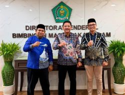 Kepala Biro Pemkesra Setda Sulbar Silaturrahim ke Dirjen Bimas Islam Kemenag RI