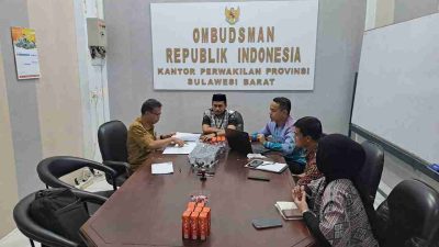 Biro Organisasi Setda Sulbar Gandeng Ombudsman Cegah Maladministrasi