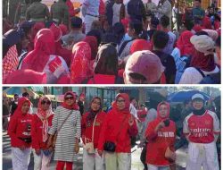 Jalan Sehat Anti Mager Semarak Kemerdekaan, Gubernur Sulsel Beri Hadiah Peserta Berbusana Bersejarah