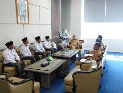 Pemprov Sulbar Terima Audiensi Kepala Kantor Wilayah Kementerian Haji dan Umrah Sulbar
