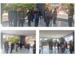 Disperkimtanhub Sulbar Gelar Latihan Persiapan GJK Fun Sambut HUT ke-81 Kemerdekaan RI