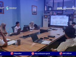 DKP Sulbar Perkuat Koordinasi Pertimbangan Teknis Pemanfaatan Ruang Laut