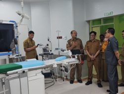 RSUD Sulbar Terima Sidak Sekda, Tinjau Pelayanan, Aset dan Rehabilitasi Bangunan