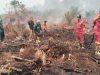 Hari Kedua Penanganan Karhutla di Tommo, TRC BPBD Sulbar dan Tim Gabungan Terus Lakukan Pengendalian